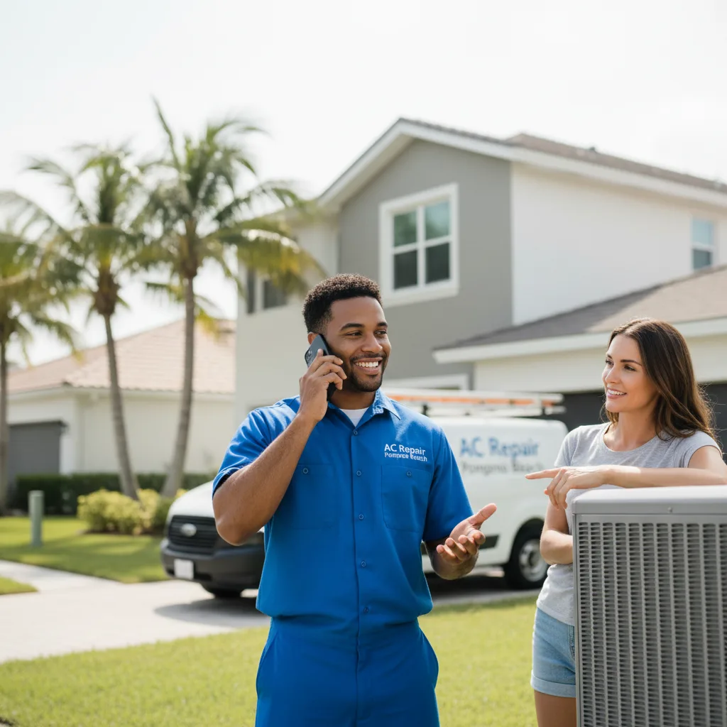 AC Repair Pompano Beach customer support in Dora
